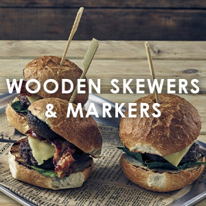 Wooden Skewers & Markers